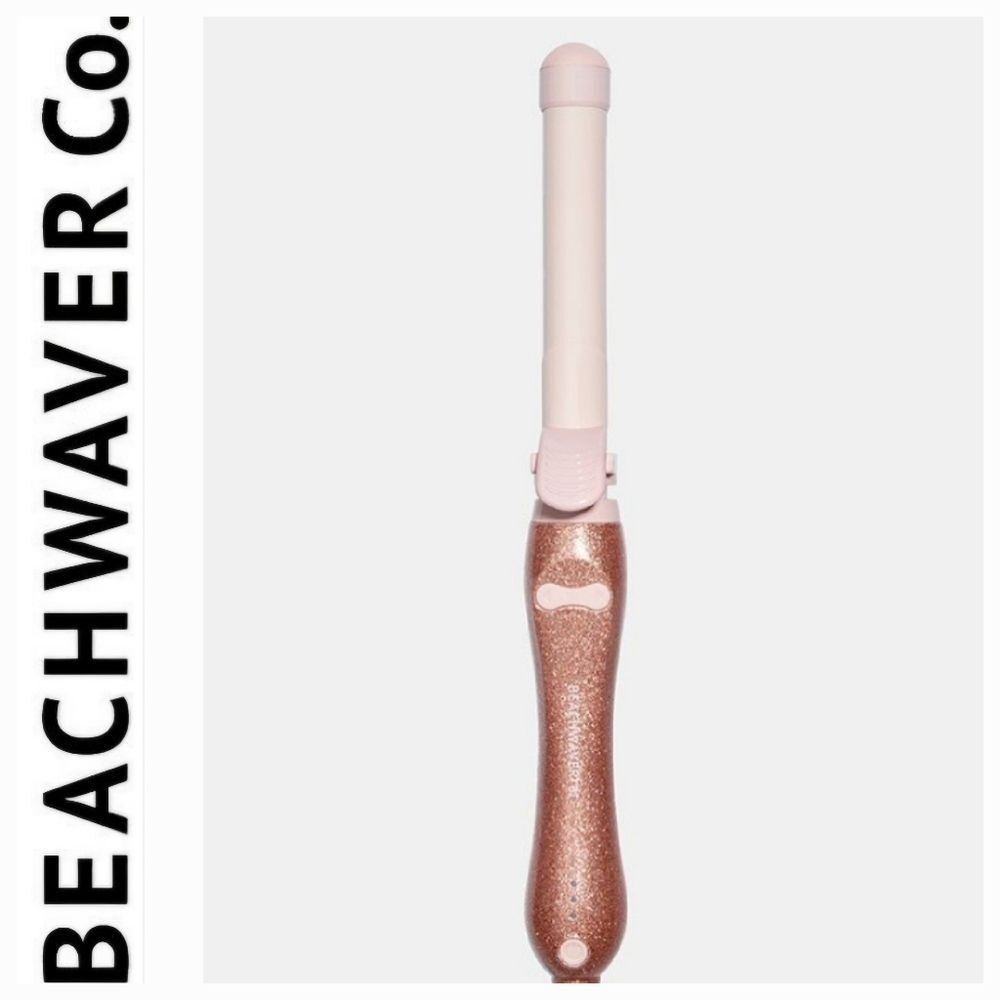 The Beachwaver Co. B1 Rotating Curling Iron- Pink Glitter